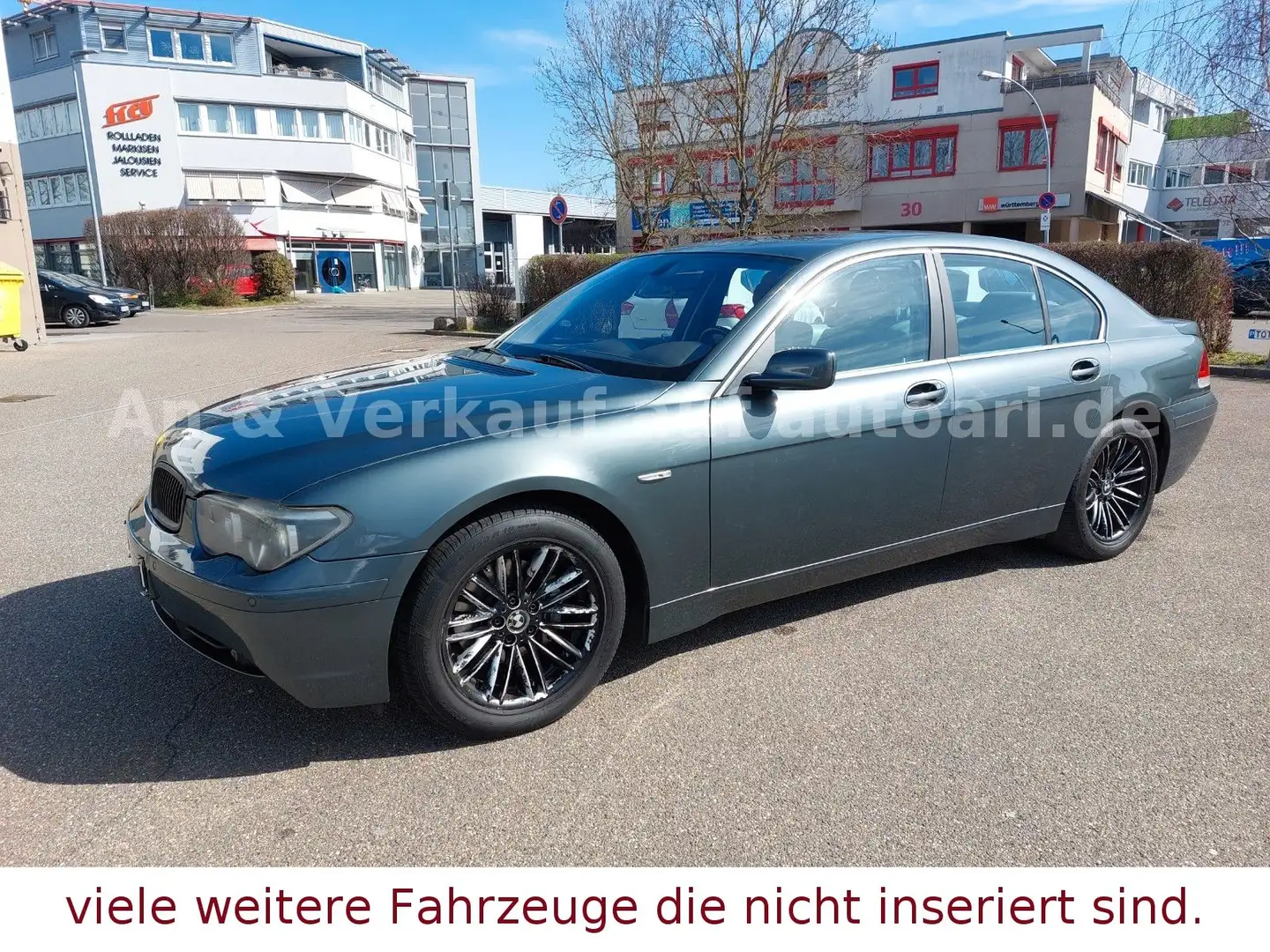 BMW 735 Baureihe 735i sehr gut gepflegt nicht fahrbereit Grey - 1