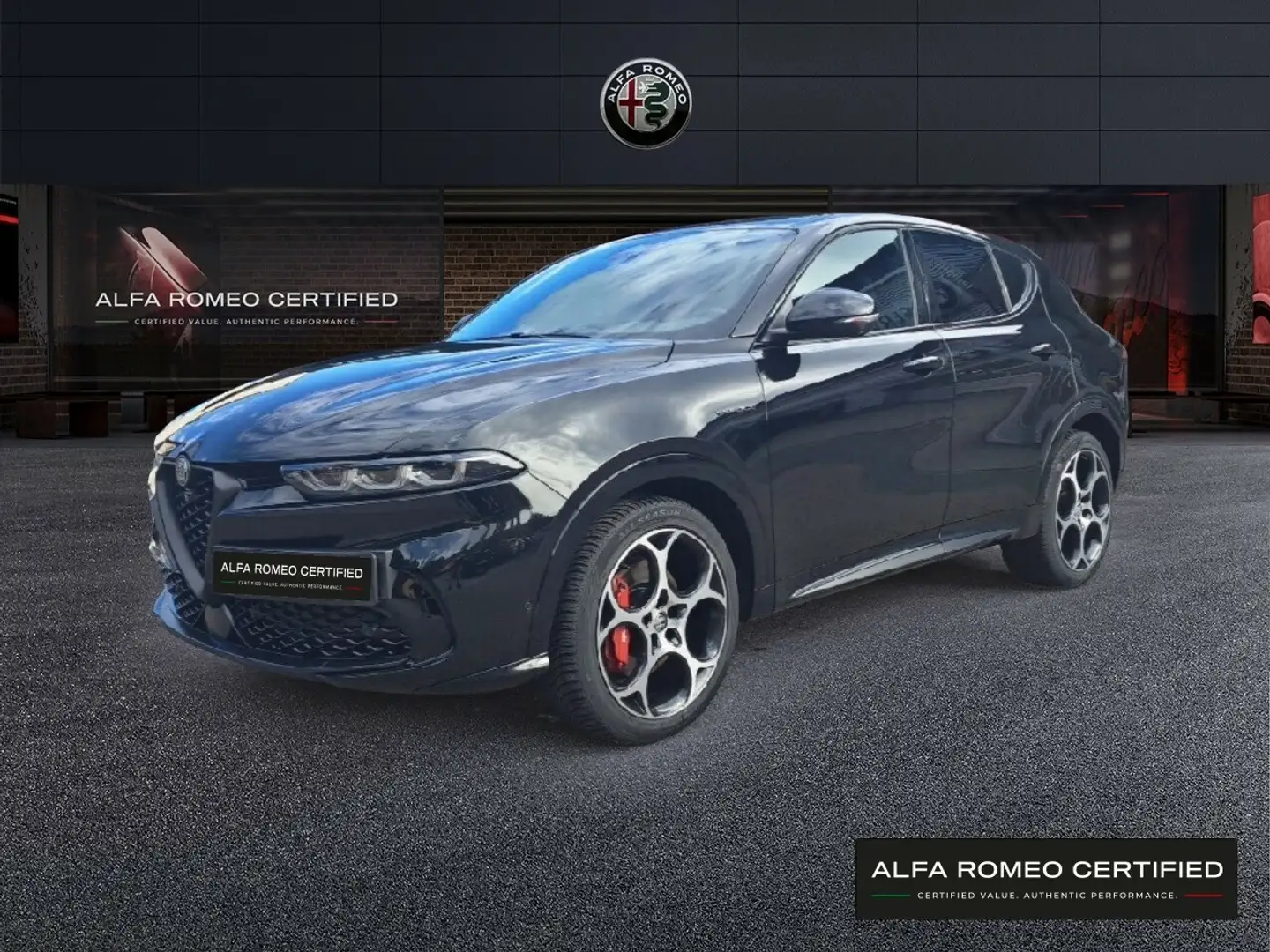 Alfa Romeo Tonale Veloce Ibrida 1.5 VGT Schwarz - 1