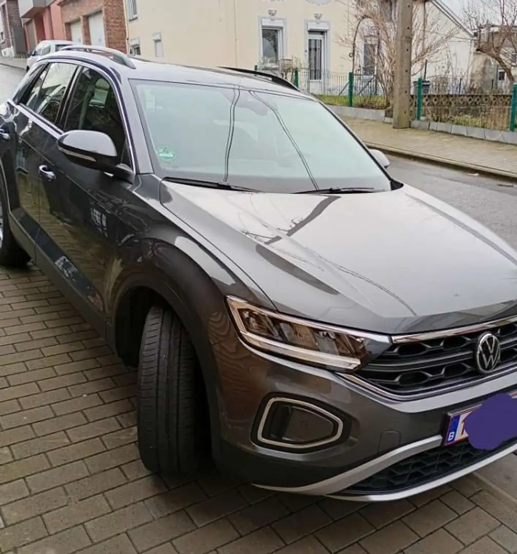 Volkswagen T-Roc 1.0 TSI Life+App Connect+Led Light+ Camera Gris - 2