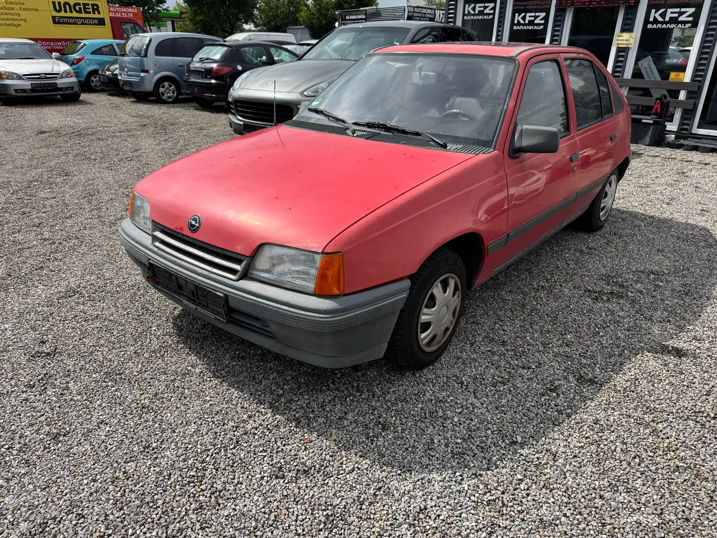 Opel Kadett E  OPEL KADET 1.6 AUTOMATIK BENZINER!!SCHIBEDACH! Червоний - 1