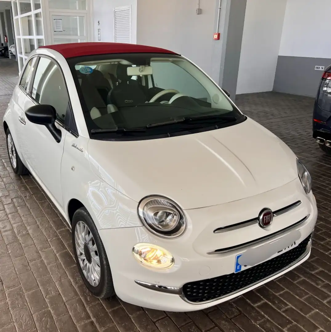 Fiat 500C 1.0 Hybrid Dolcevita 52kW Blanc - 2