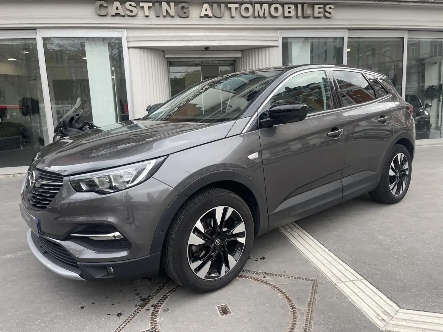 Opel Grandland X 1.2 TURBO 130CH DESIGN LINE Gris - 1