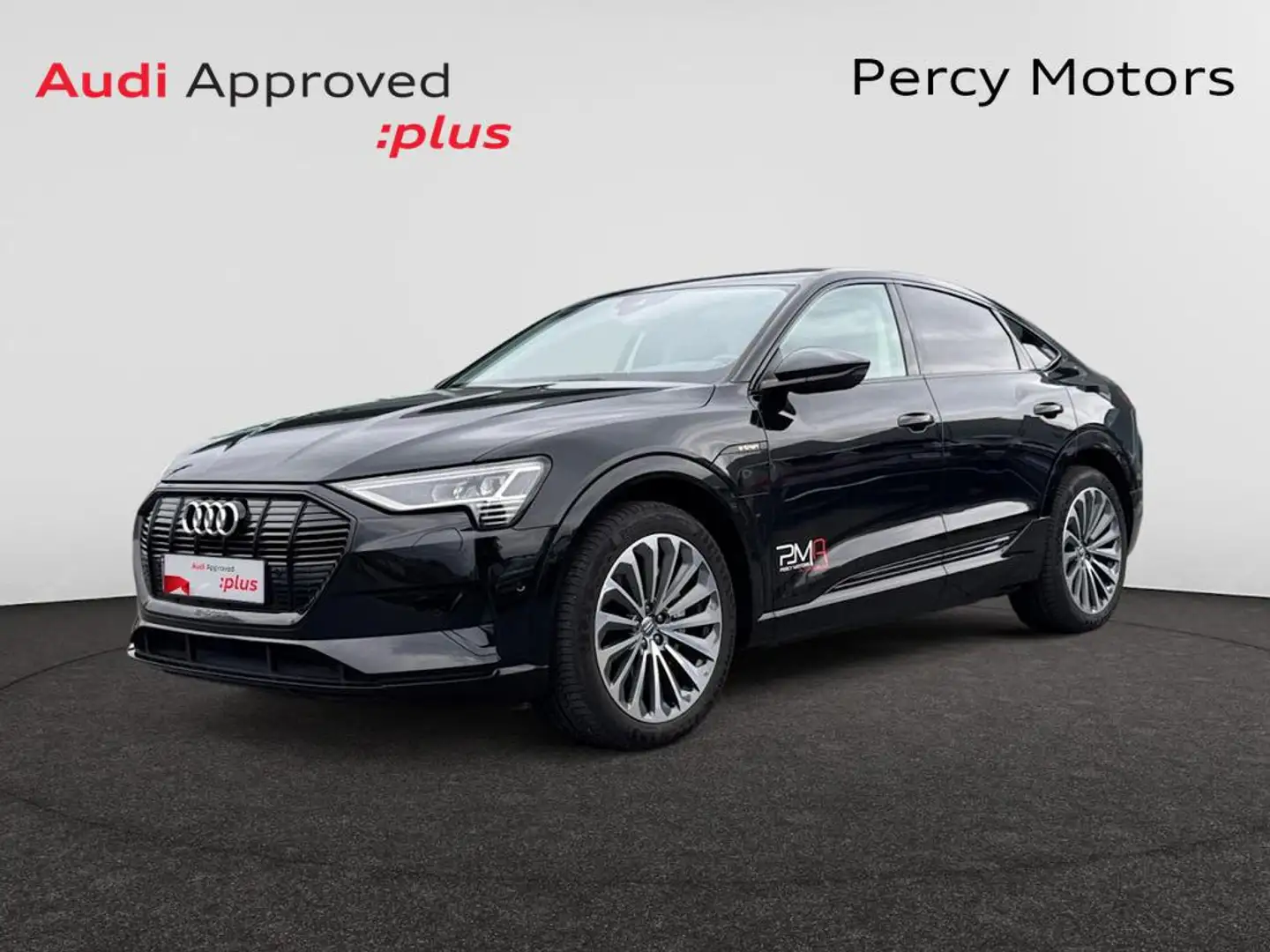 Audi e-tron Sportback Audi e-tron Sportback advanced 55 quattro 300 kW Zwart - 1