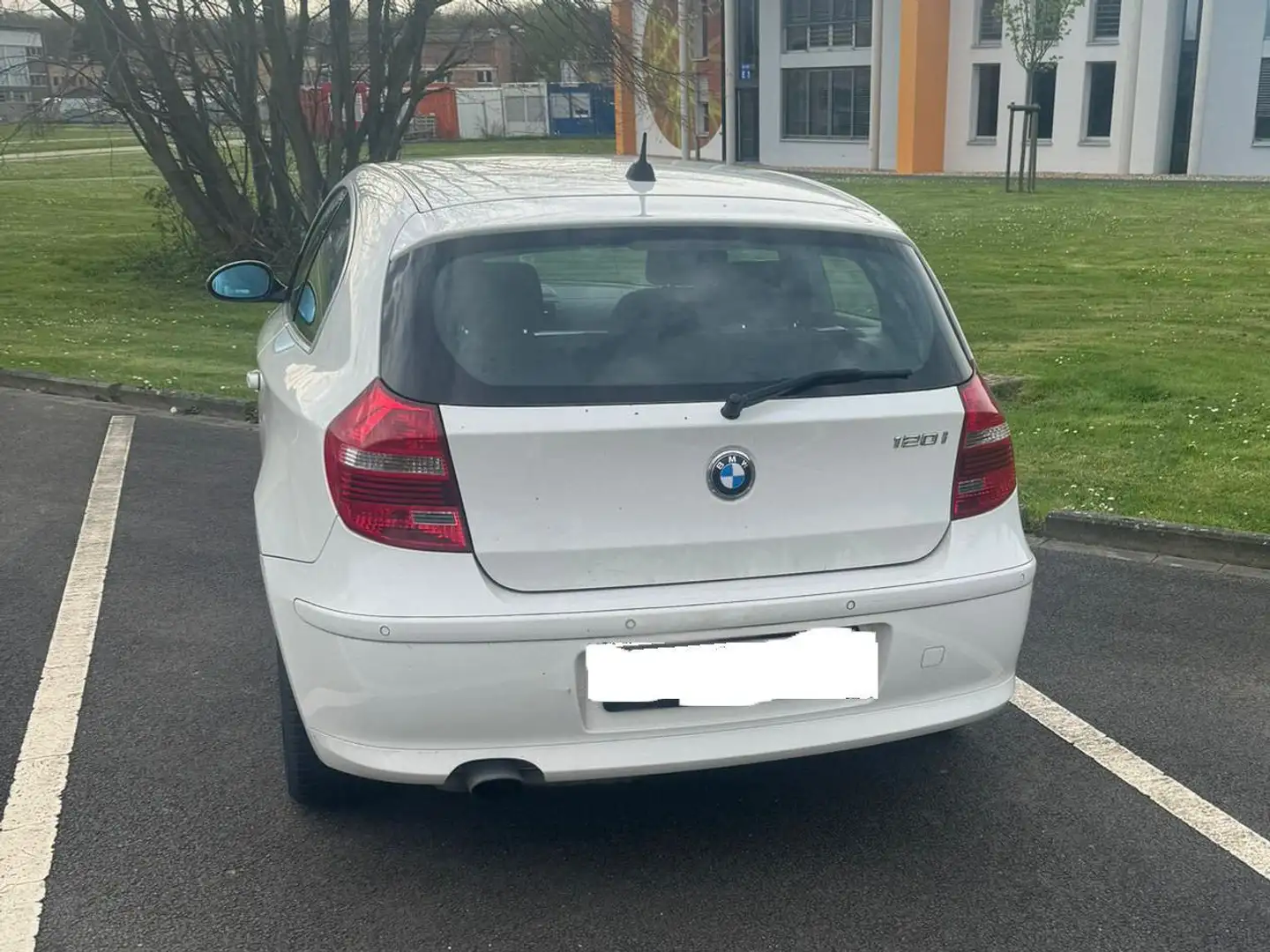 BMW 120 120i Aut. Blanc - 1