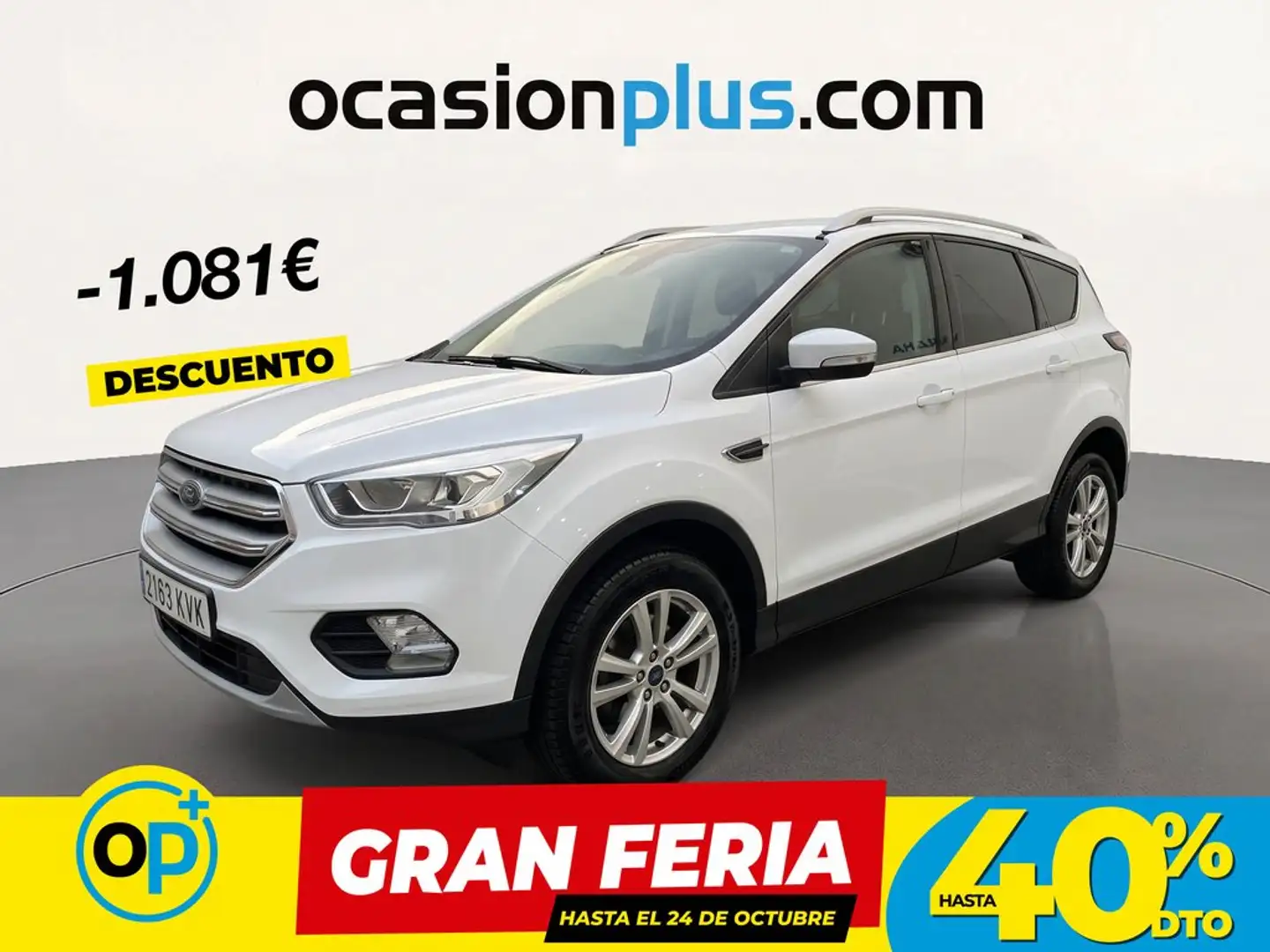 Ford Kuga 1.5 EcoB. Auto S&S Trend 4x2 120 Blanco - 1