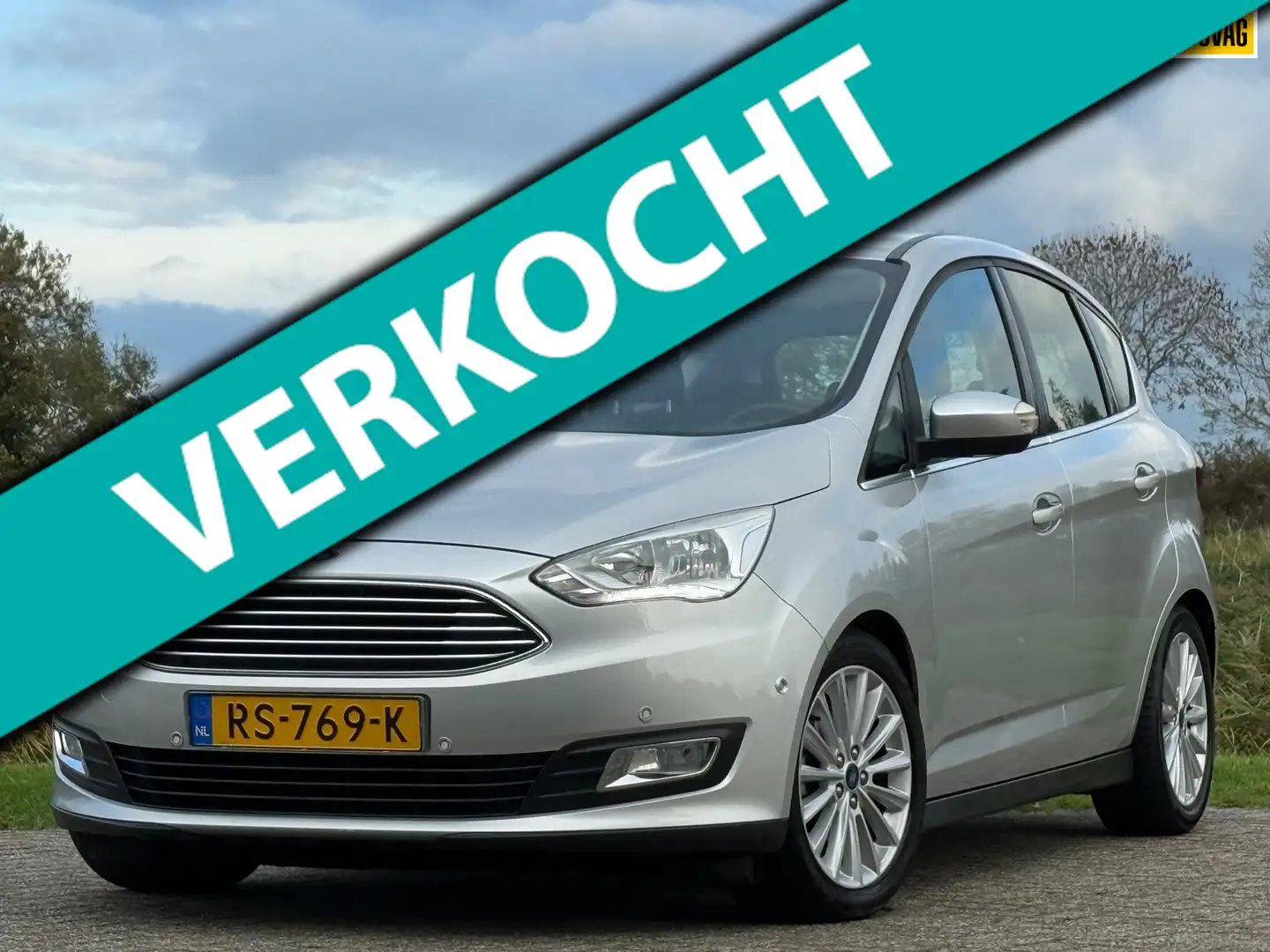 Ford C-Max 1.0 Titanium 125pk Edition - Moondust Silver - Cli Grigio - 1