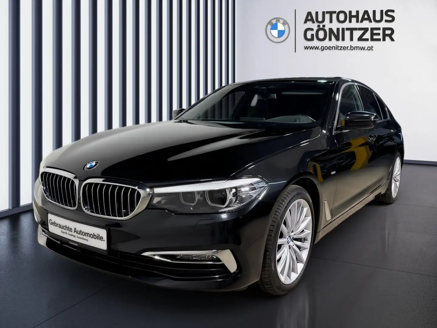 BMW 520 d xDrive Schwarz - 1