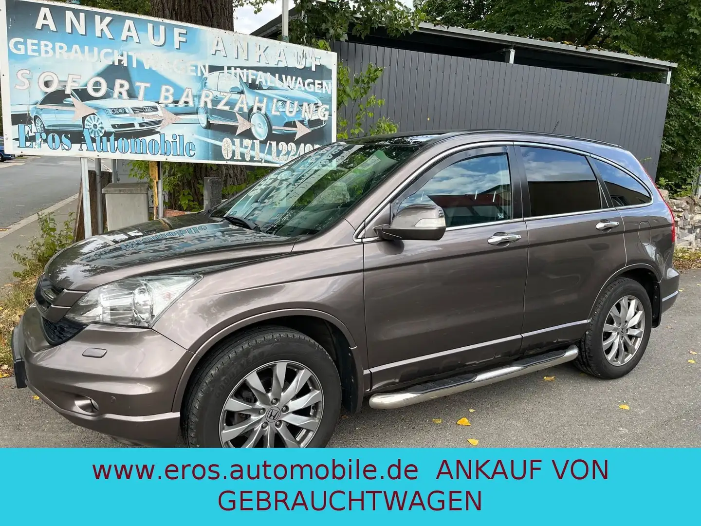 Honda CR-V Executive/KAMERA/PANORAMA/EURO5/TRITTBRETT Braun - 1