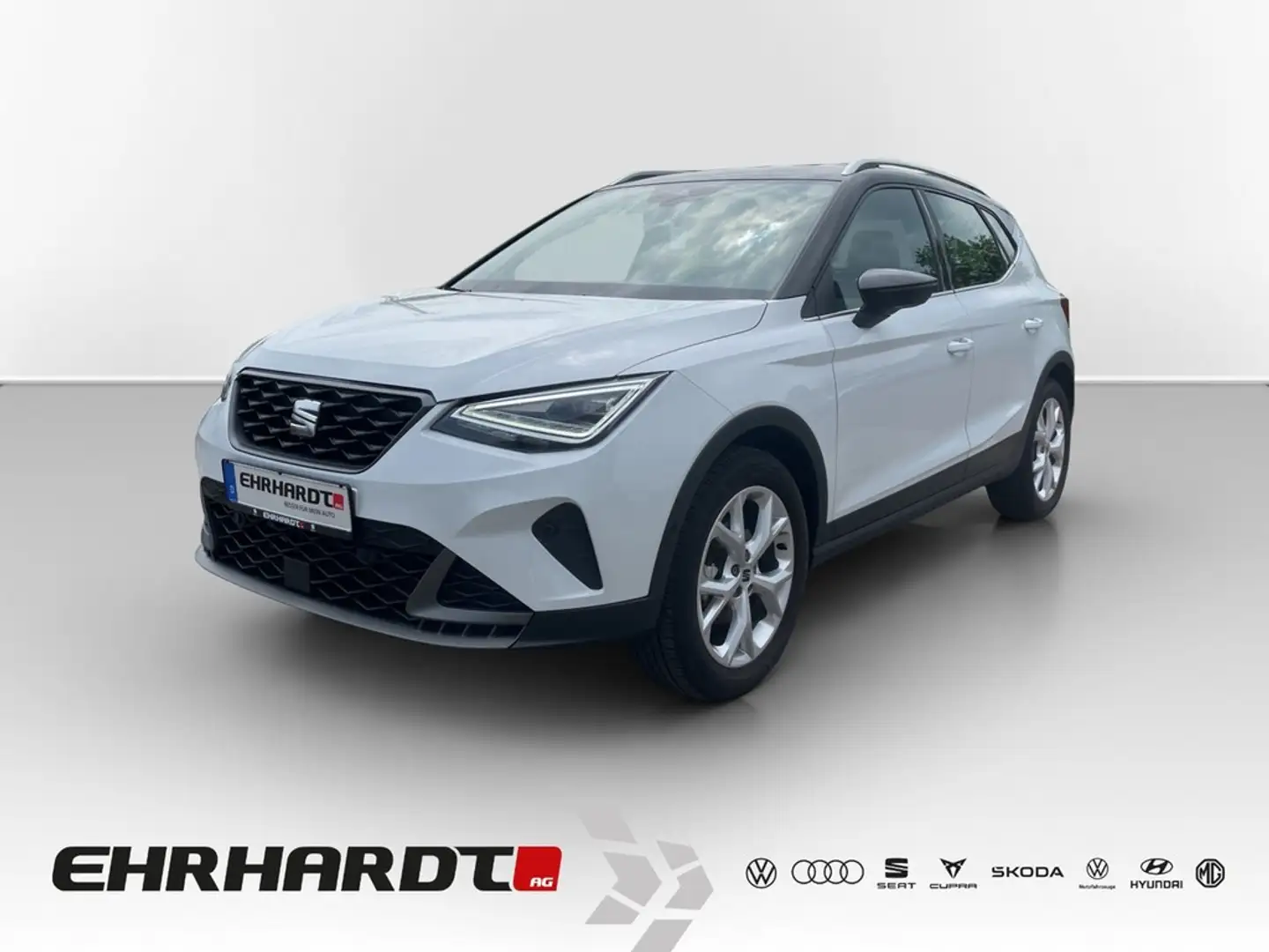 SEAT Arona 1.0 TSI DSG FR VIRTUAL*NAVI*LED*ACC*PARKLENK*KA... Weiß - 1