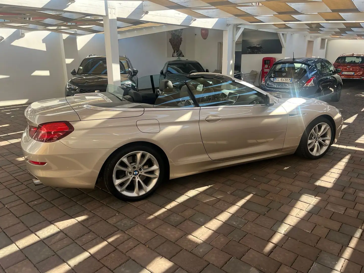 BMW 640 Serie 6 F12 2011 Cabrio 640i Cabrio Futura auto Bronze - 2