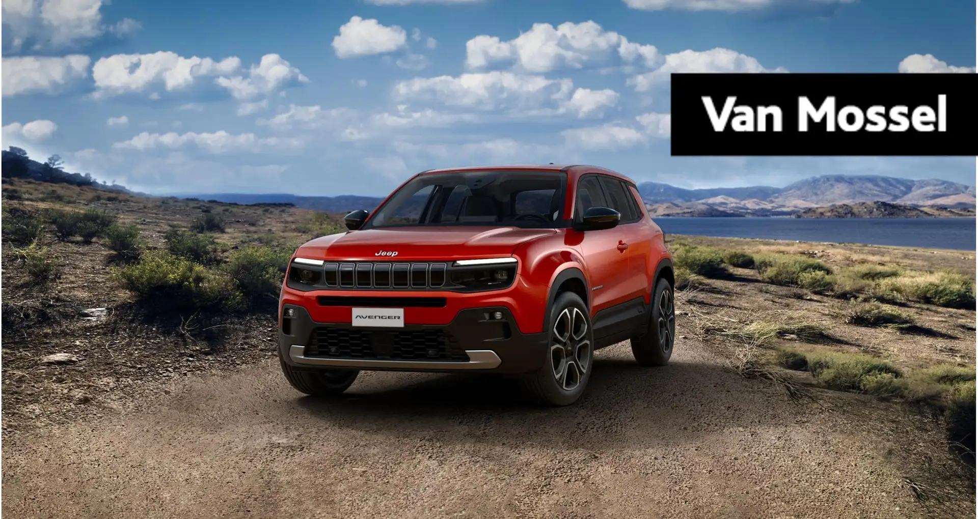 Jeep Avenger Summit 54 kWh | 18'' LM. Velgen | Parkeercamera Ac Rood - 1