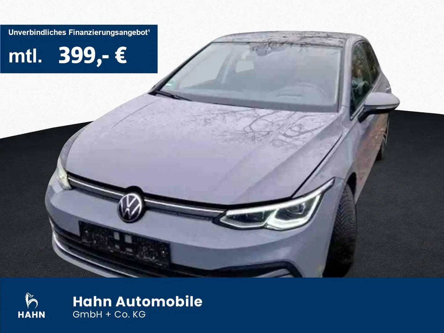 Volkswagen Golf VIII 2.0TDI DSG Active AHK Cam HuD Pano Nav Grau - 1