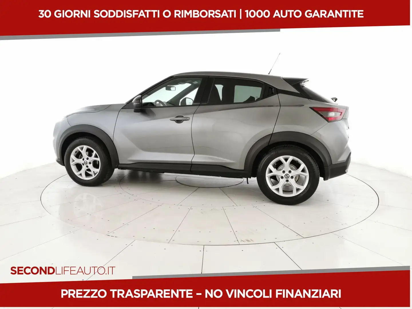 Nissan Juke 1.0 dig-t Acenta 117cv Grijs - 2