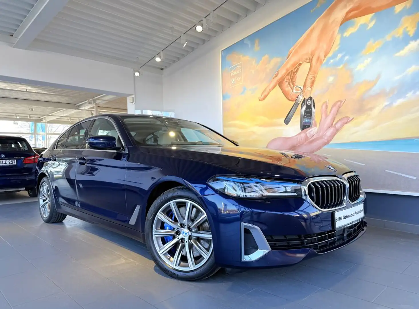 BMW 530 d xDr. Luxury KOMF+KAM+HUD+ACC+BELÜF+LASER+AL Blau - 2