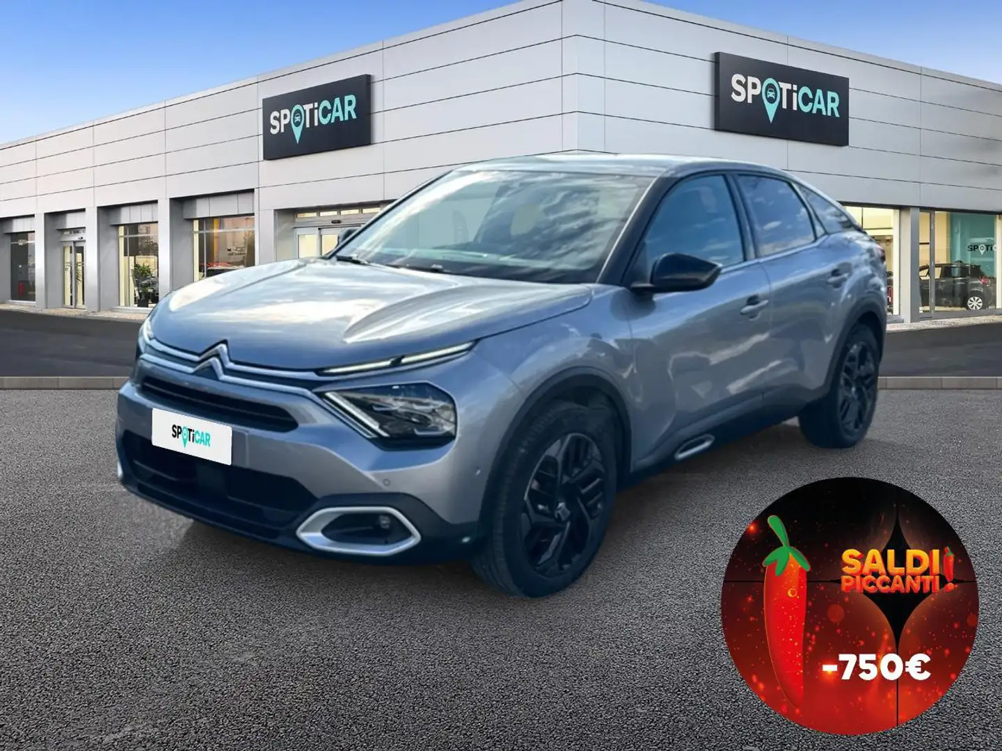 Citroen C4 BlueHDi 130 S&S Shine EAT8 Grigio - 1