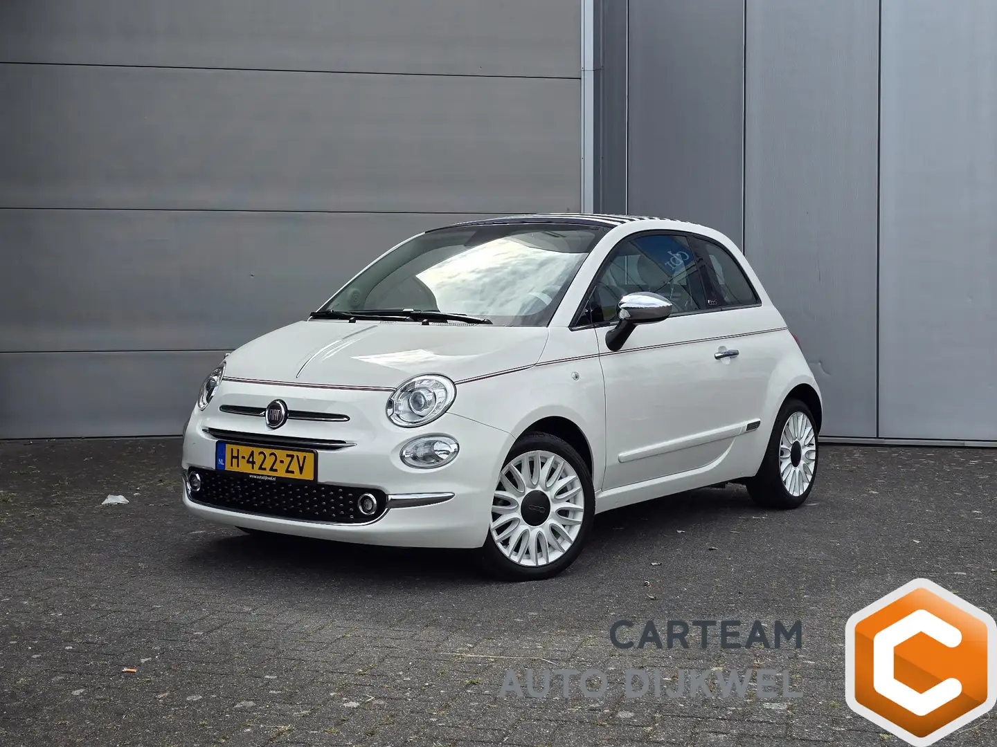 Fiat 500C 0.9 TwinAir Turbo Dolcevita Wit - 1