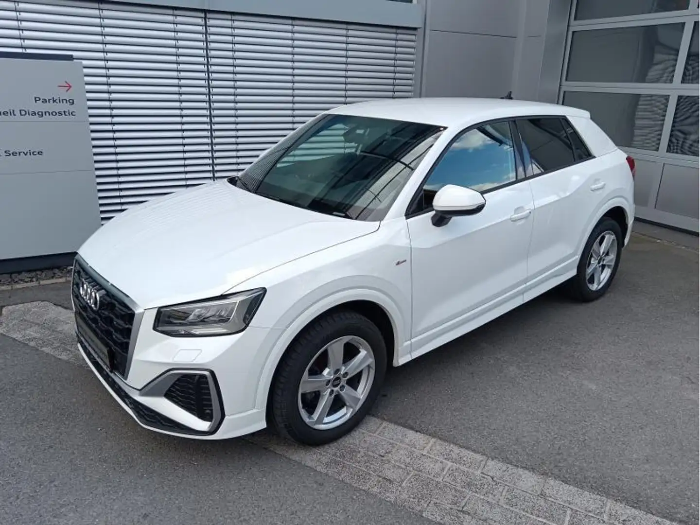 Audi Q2 S-line 35 TFSI s-tronic Blanc - 1