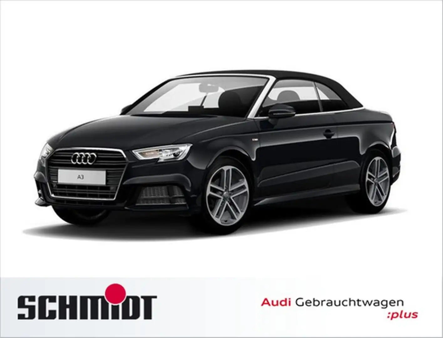 Audi A3 Cabrio 35 TFSI S line Competition LM18 Navi+ Ka... Schwarz - 1