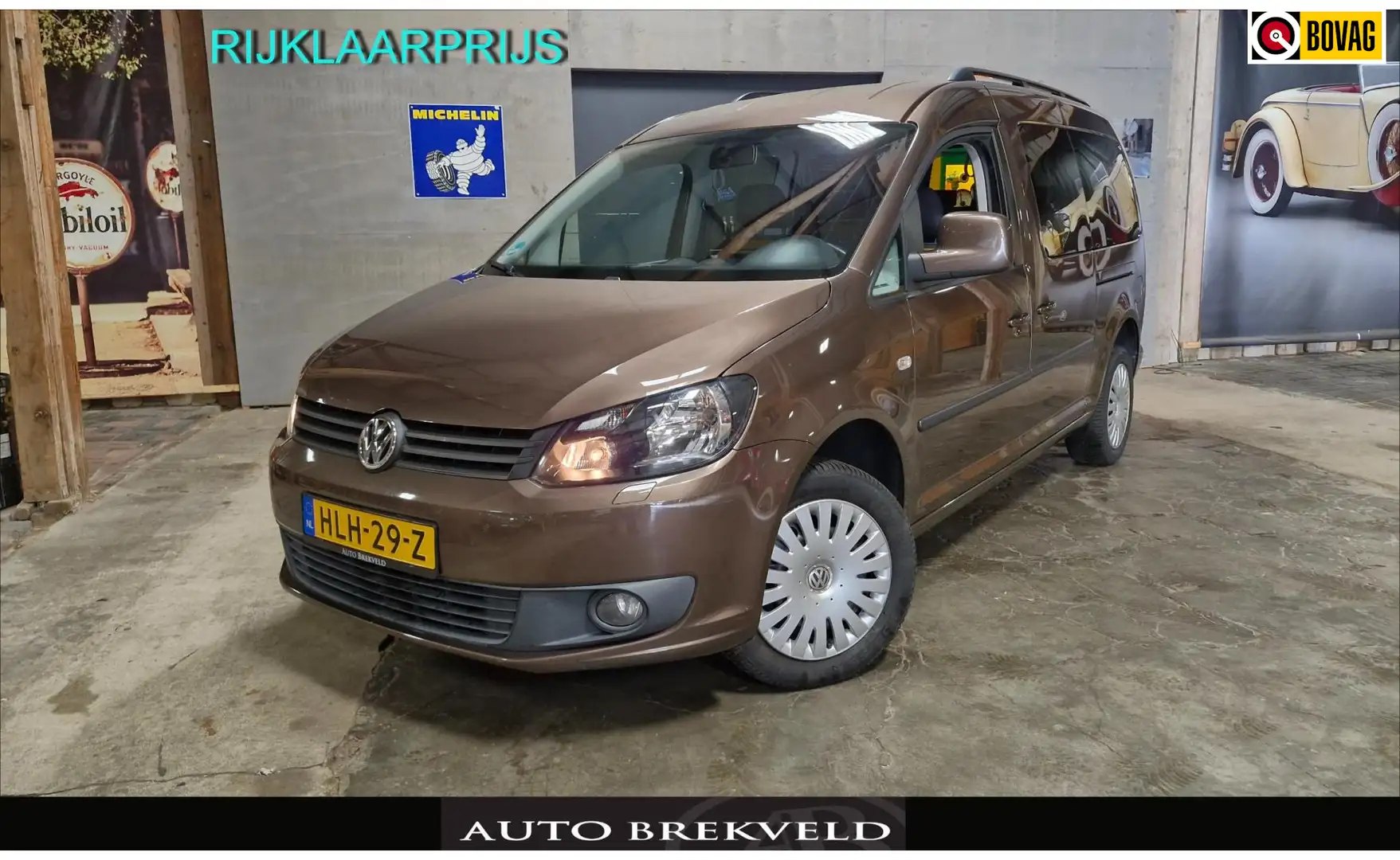 Volkswagen Caddy Maxi 1.2 TSI Trendline 105PK | Rijklaarprijs | Cru Bruin - 1