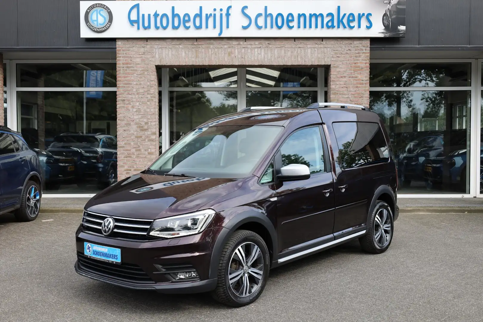 Volkswagen Caddy 2.0 TDI ALLTRACK 2 SCHUIFDEUREN AIRCO CAMERA CRUIS Paars - 1