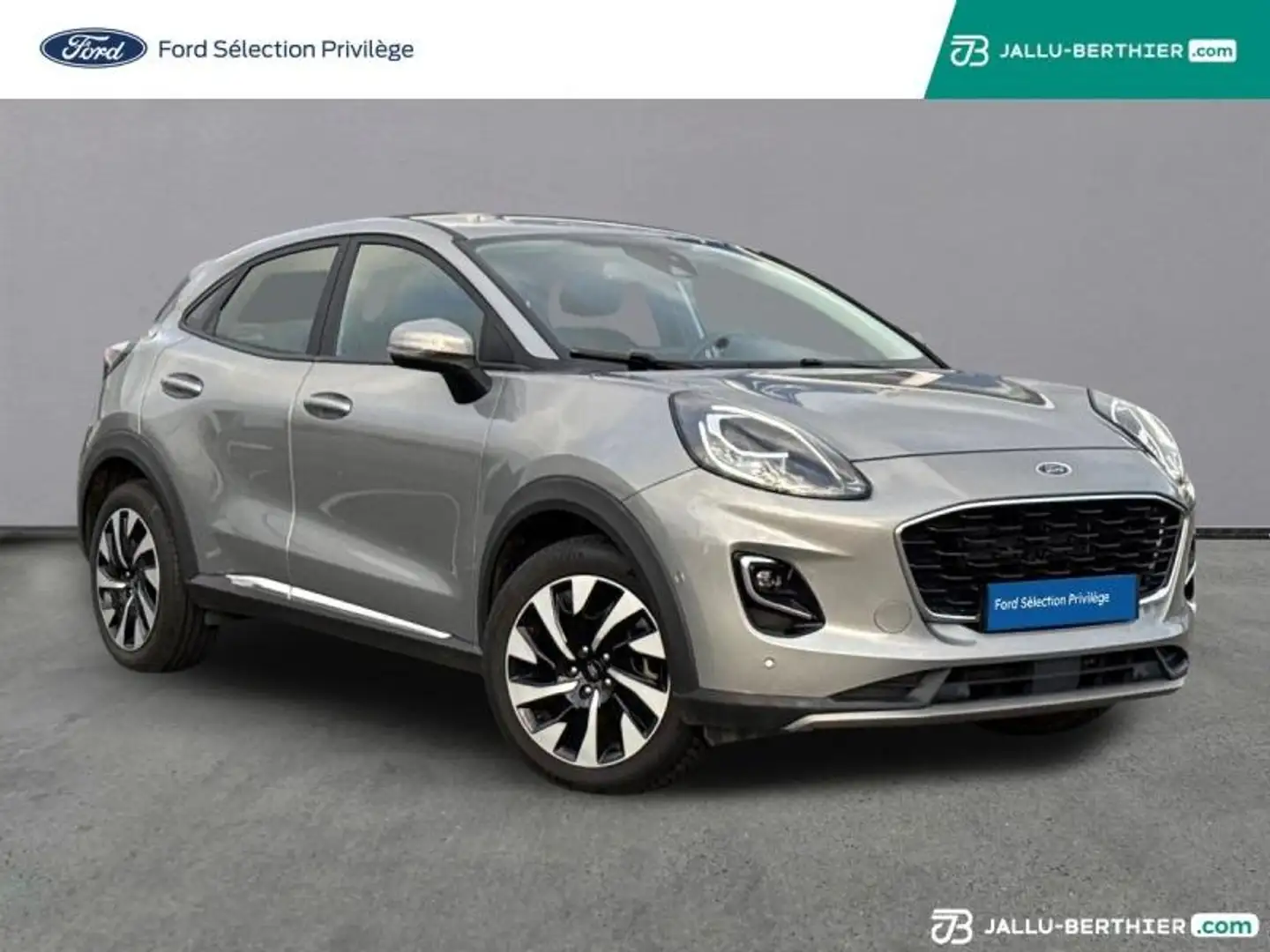 Ford Puma 1.0 EcoBoost 125ch S\u0026S mHEV Titanium Business Powershift Grau - 2