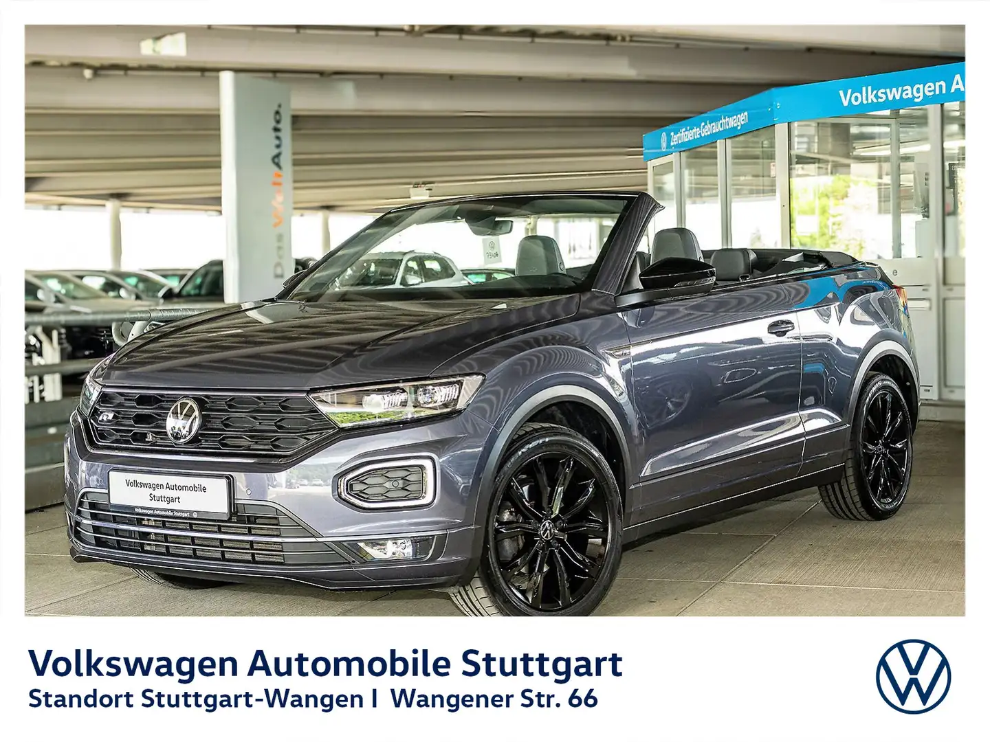 Volkswagen T-Roc R-Line 1.5 TSI DSG Navi LED ACC Grau - 1