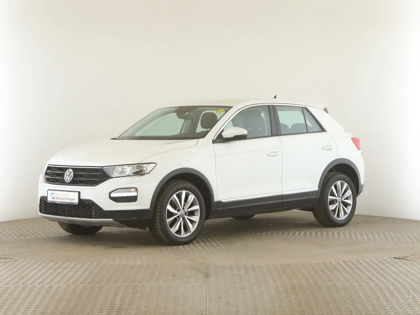 Volkswagen T-Roc 2.0 TDI Style *ACC*PDC*Navi*SHZ*AppleCar* Wit - 2