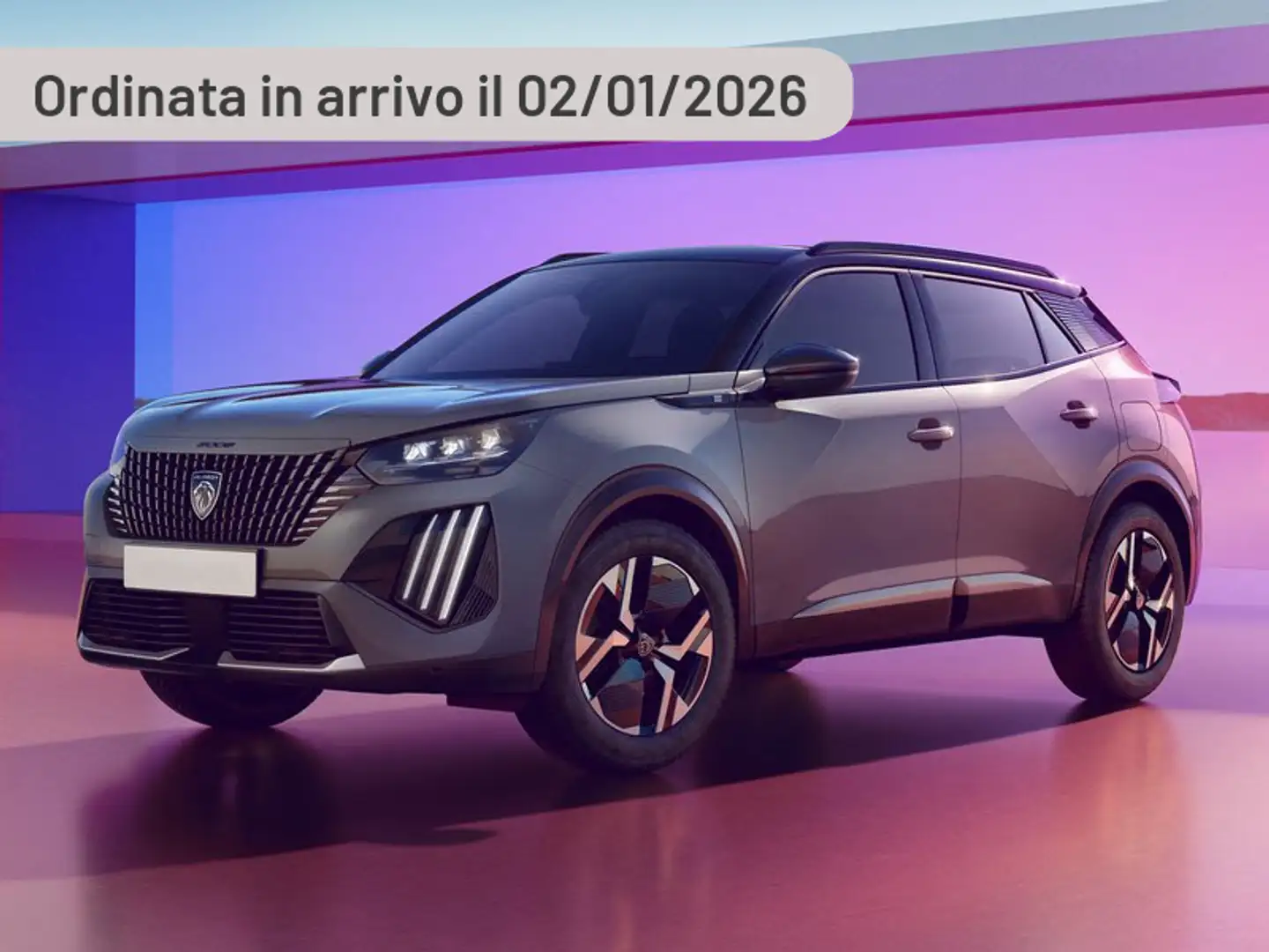 Peugeot 2008 Hybrid 145 e-DCS6 Style Argento - 1
