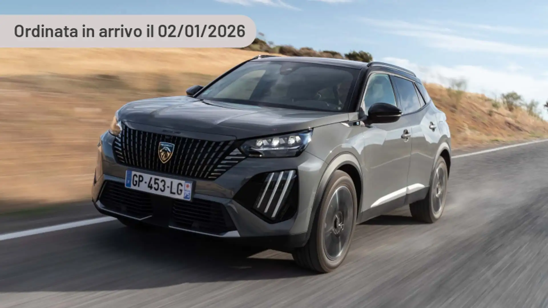 Peugeot 2008 Hybrid 145 e-DCS6 Style Argento - 2