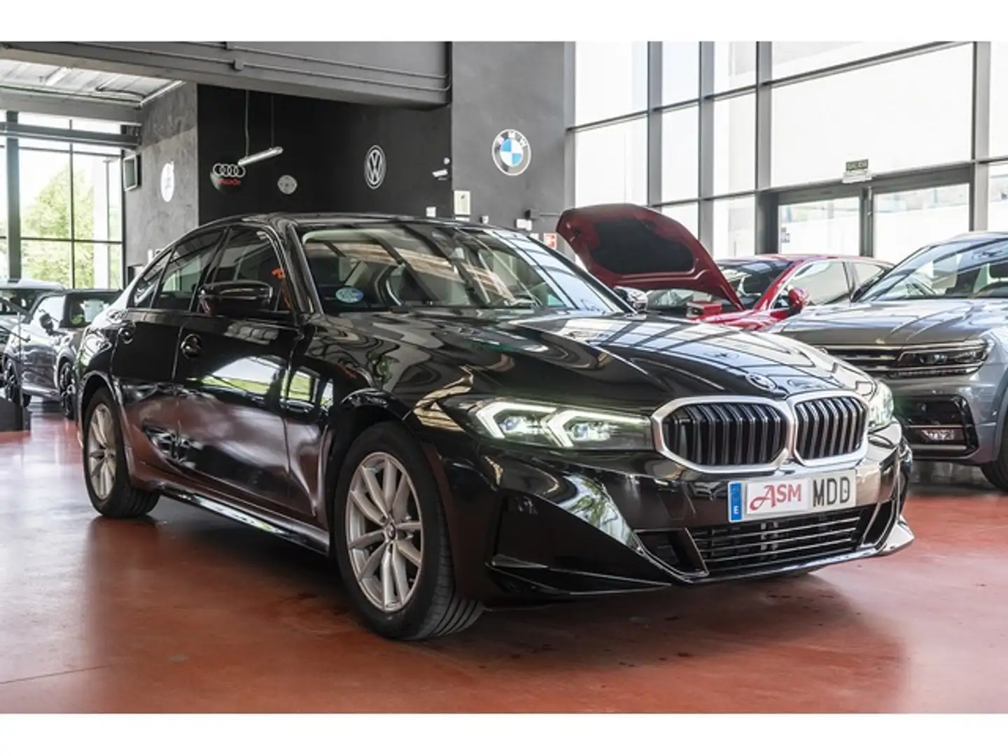 BMW 318 318dA Negro - 2