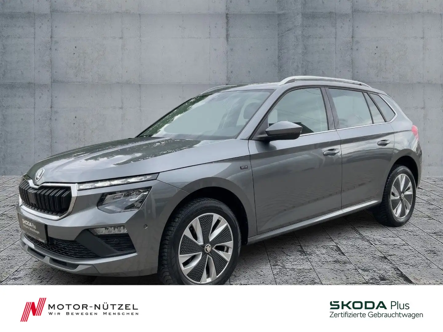 Skoda Kamiq 1.5 TSI DSG DRIVE MATRIX+NAV+AHK+SHZ+PDC+V Gris - 1