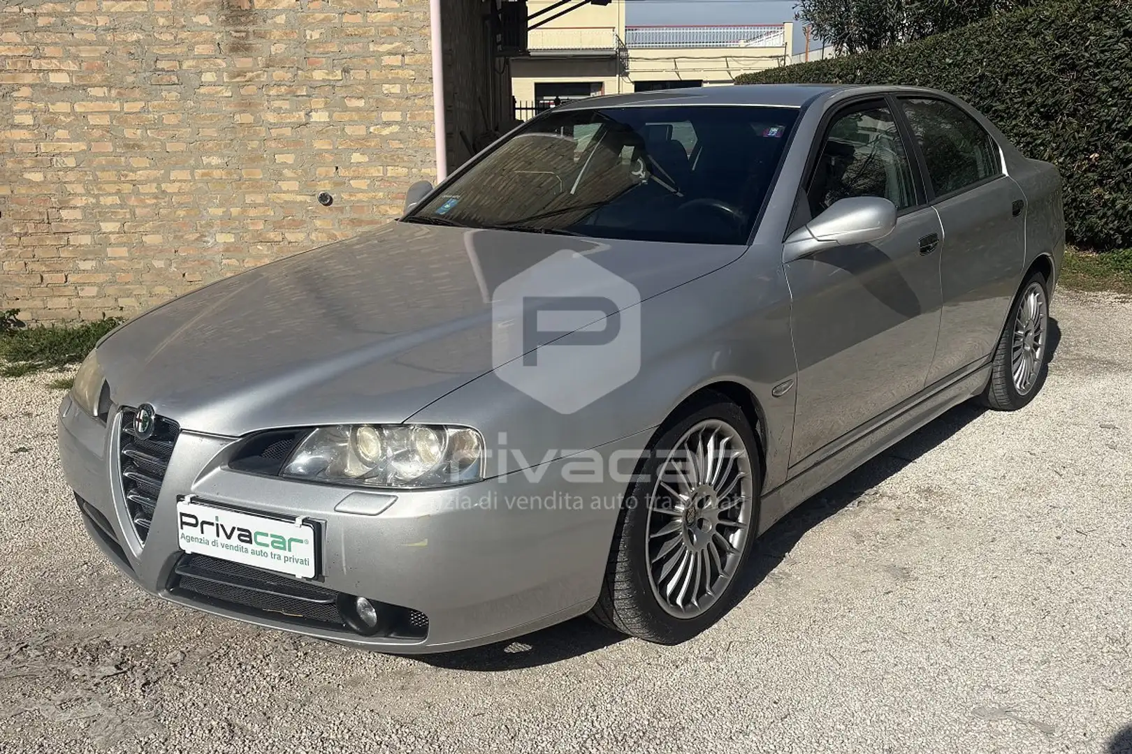 Alfa Romeo 166 166 2.4 JTD M-JET 20V 185 CV cat Exclusive Silber - 1