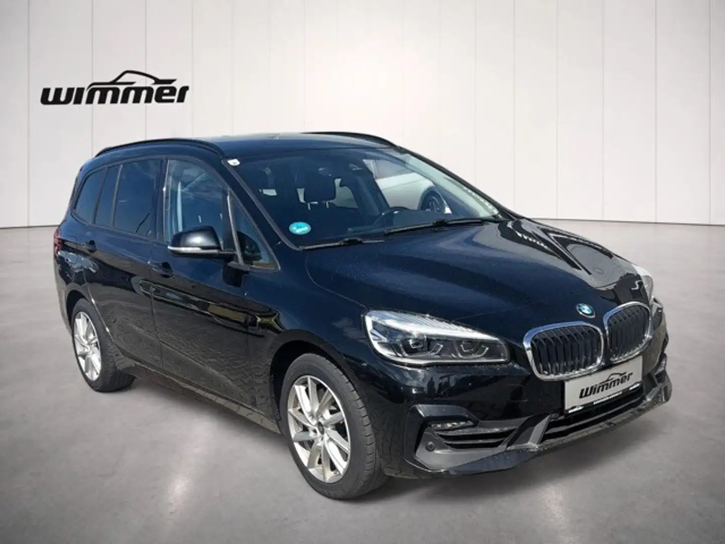 BMW 218 d Gran Tourer Schwarz - 2