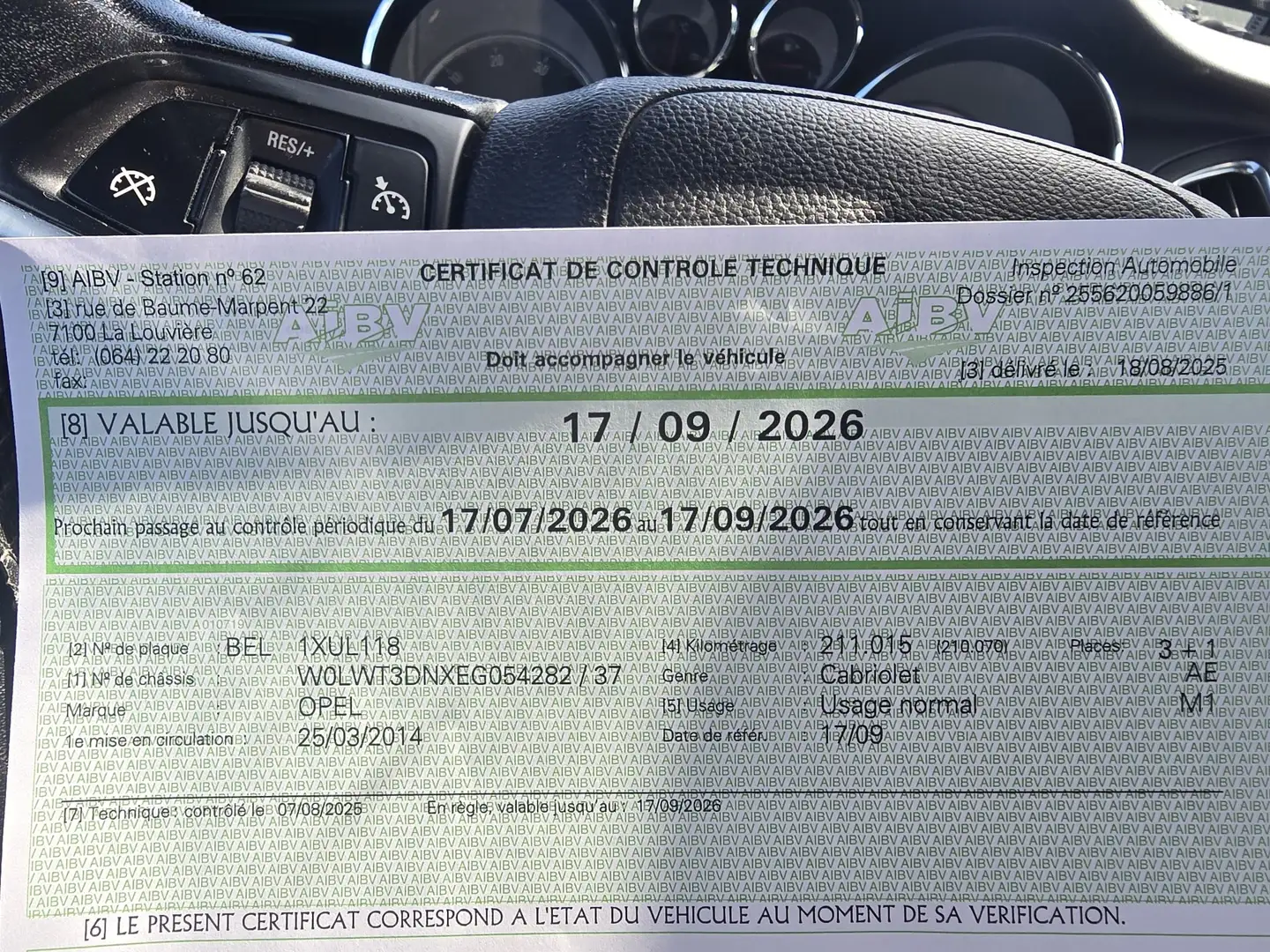 Opel Cascada 2.0 CDTi Cosmo S&S - 1