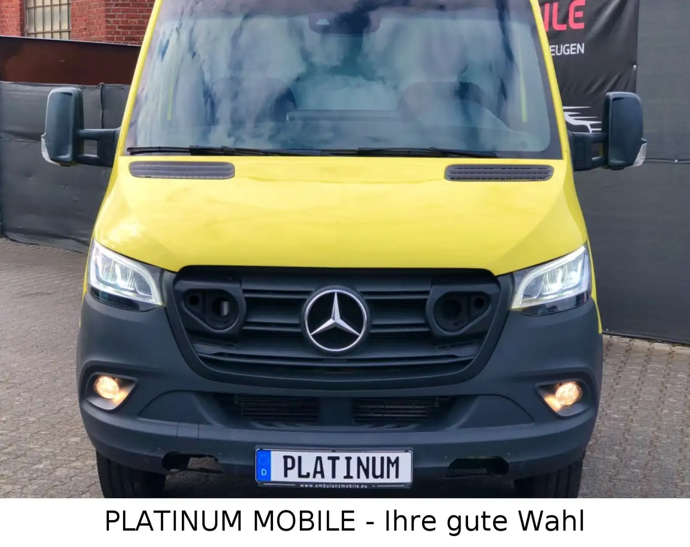 Mercedes-Benz Sprinter 519 3.0 CDI V6 +LED+ Luftfederung TOP! Gelb - 2