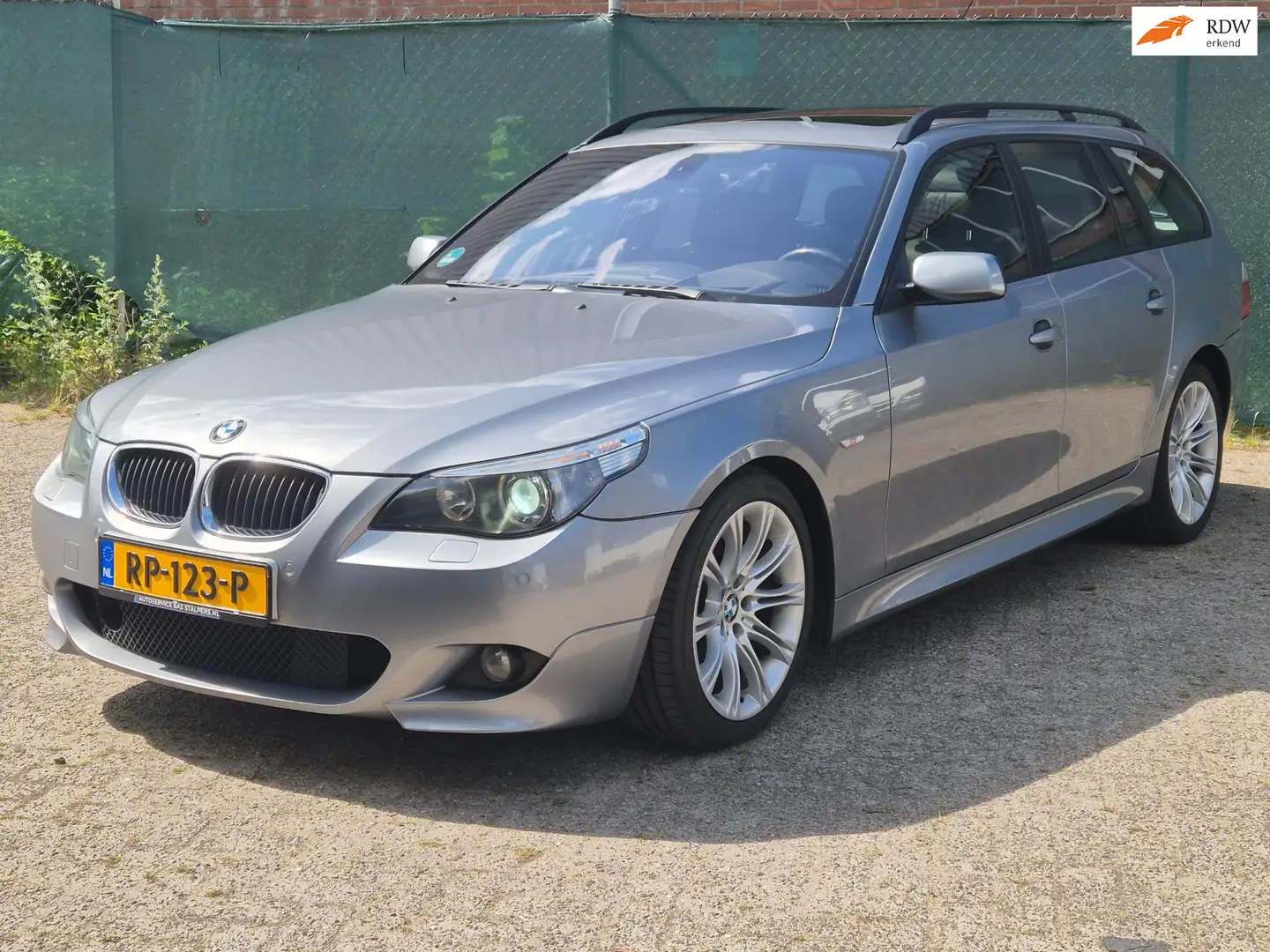 BMW 525 5-serie Touring 525d *M-PAKKET* Bomvol! Gris - 1