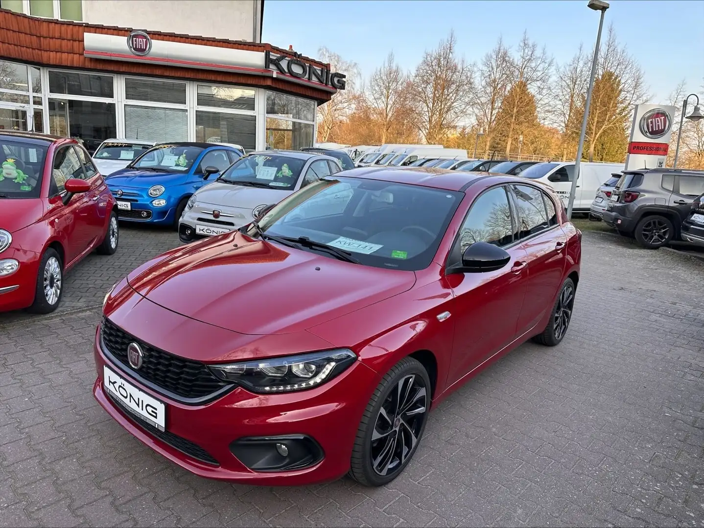 Fiat Tipo 1.4 T-Jet S-Design  KLIMA*NAVI*SHZ*KAMERA Rot - 1