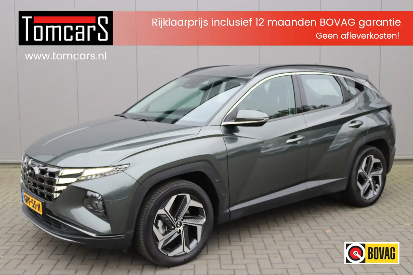 Hyundai TUCSON 1.6 T-GDI PHEV 265PK 4WD Comfort Navigatie/Camera/ Grijs - 1