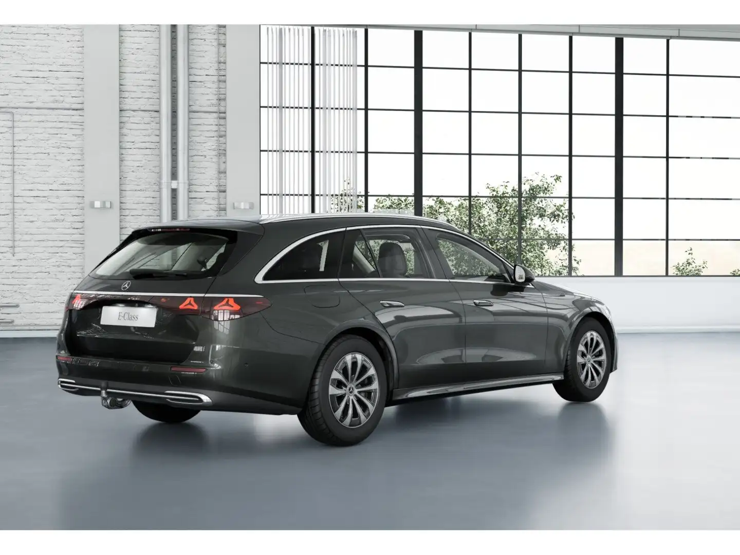 Mercedes-Benz E 220 d T AVANTGARDE+KAM+LED+AMBI+TOTW+DISTR+AHK Grau - 2