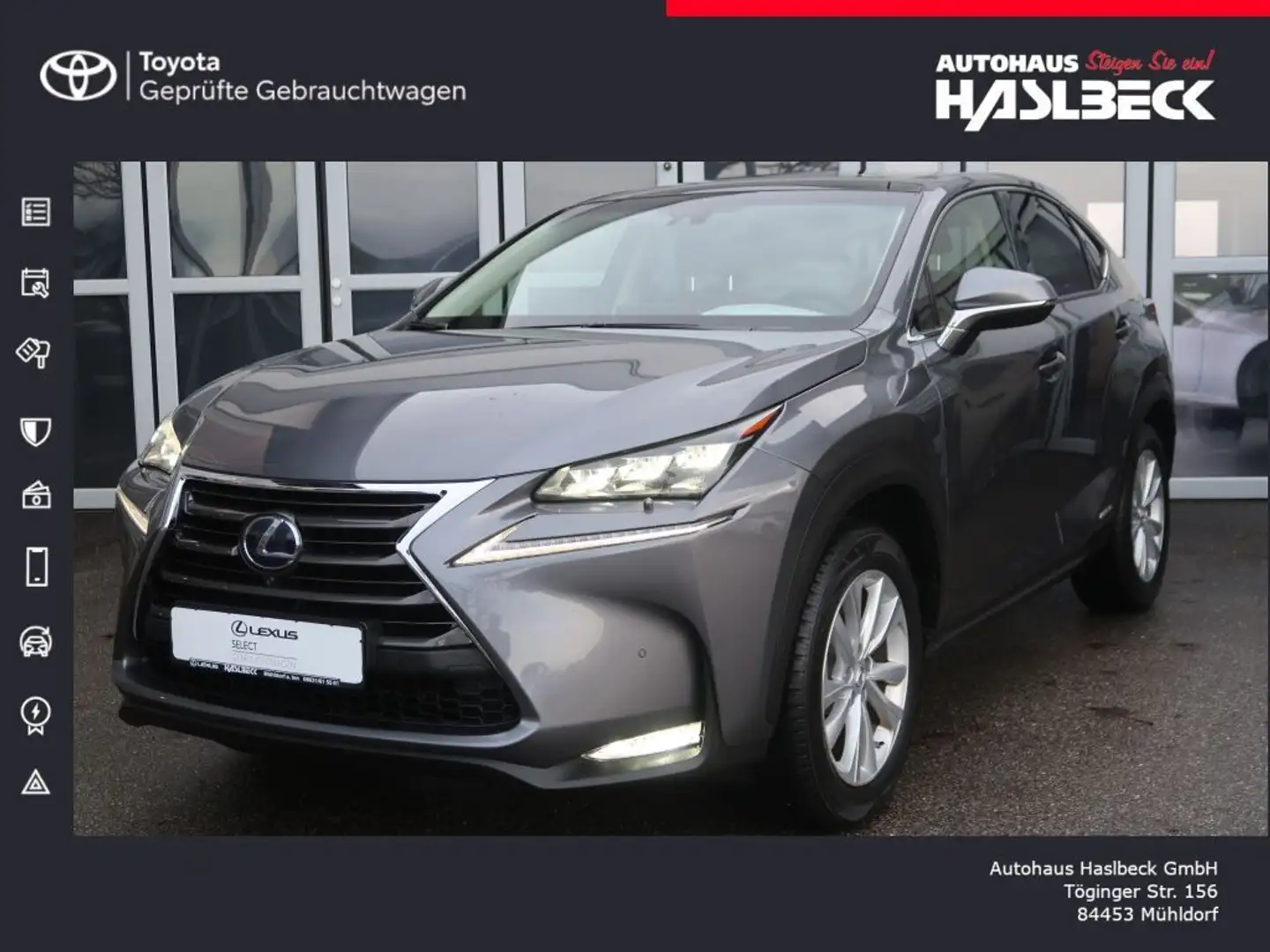 Lexus NX 300 300h E-FOUR Luxury Line Grau - 1