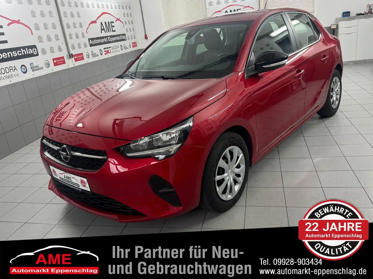Opel Corsa F Edition 1.2 Lenkradheizung PDC DAB Rosso - 1