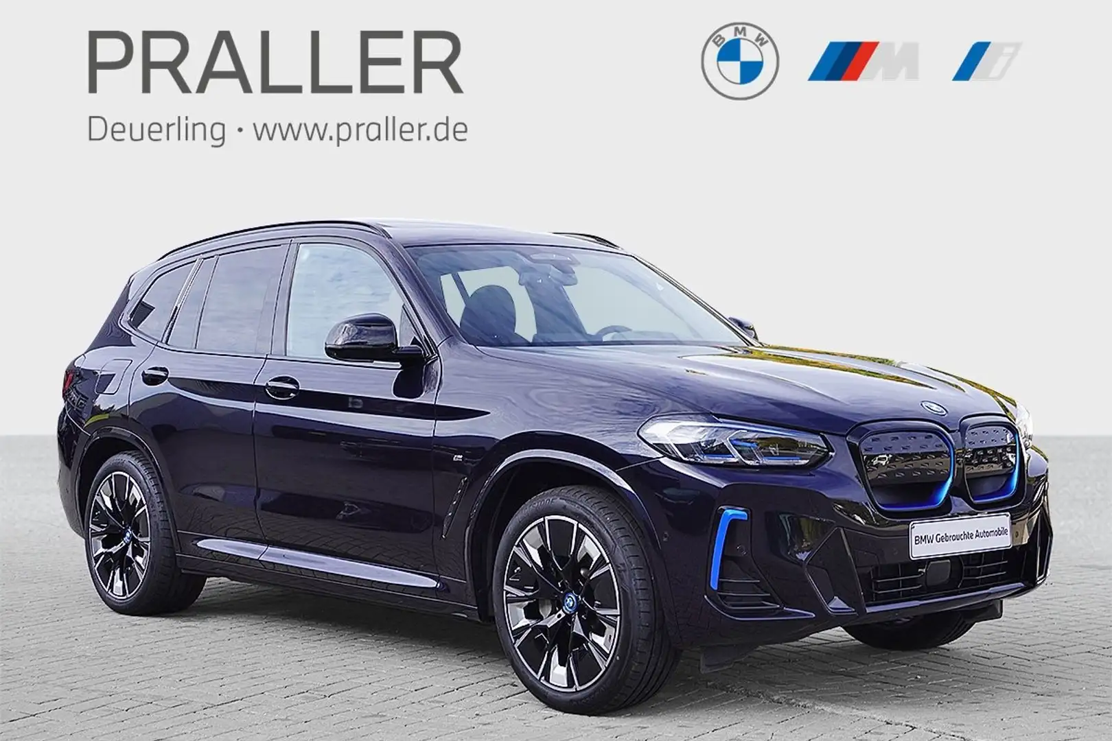 BMW iX3 M Sport Head-Up AHK Laserlicht ACC 360Kamera Sport Noir - 1