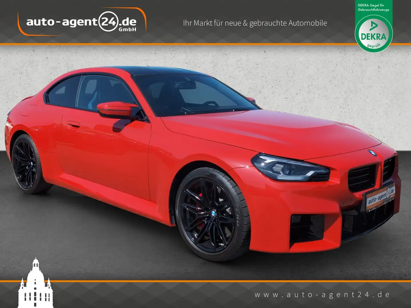 BMW M2 Schalter/RaceTrackPack/Schalensitze/Carbon Czerwony - 1