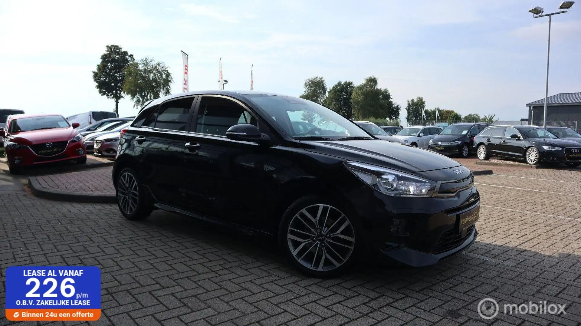 Kia Rio 1.2 Dynamic Plus Grijs - 1
