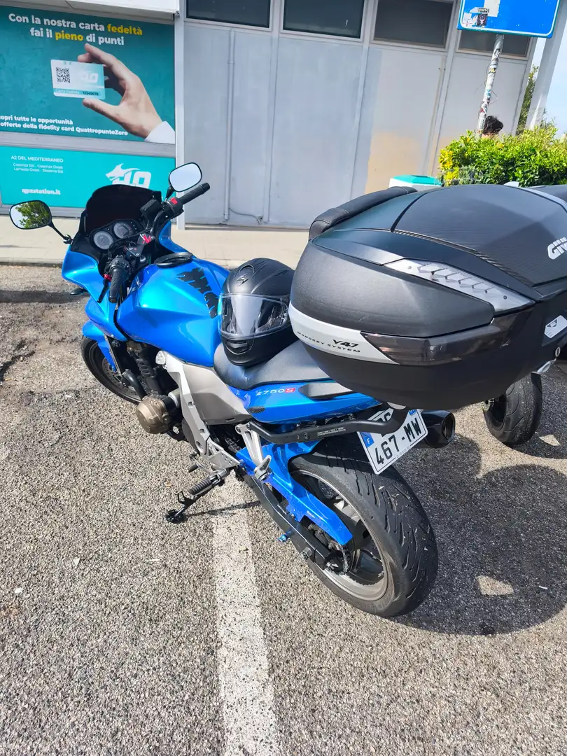 Kawasaki Z 750 Bleu - 1
