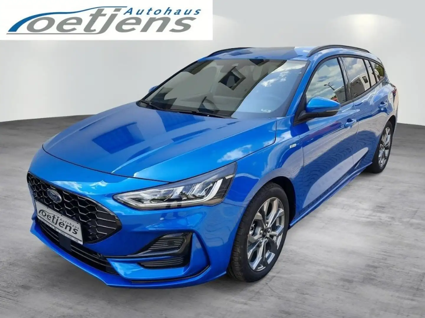 Ford Focus Turnier 1.0 EcoBoost Mild-Hybrid ST-Line X Blau - 1