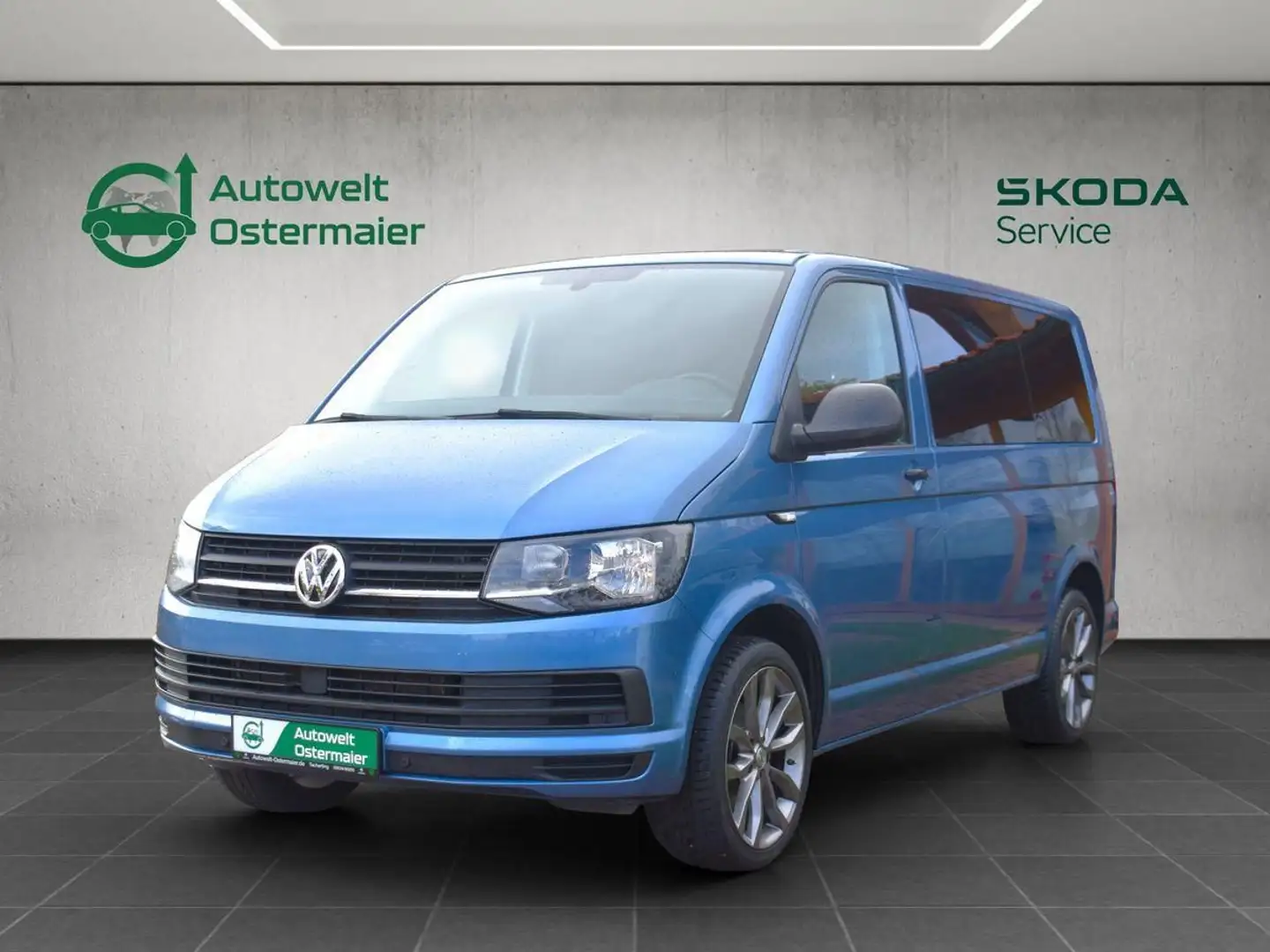 Volkswagen T6 Multivan Trendline 2.0 TDI DSG*Navi*ACC*7-Si. Bleu - 1