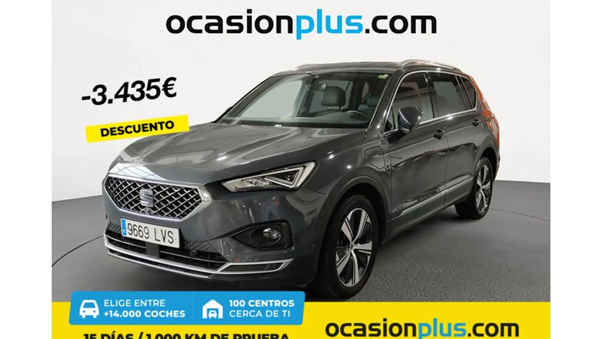 SEAT Tarraco 1.4 e-Hybrid Xcellence DSG Gris - 1