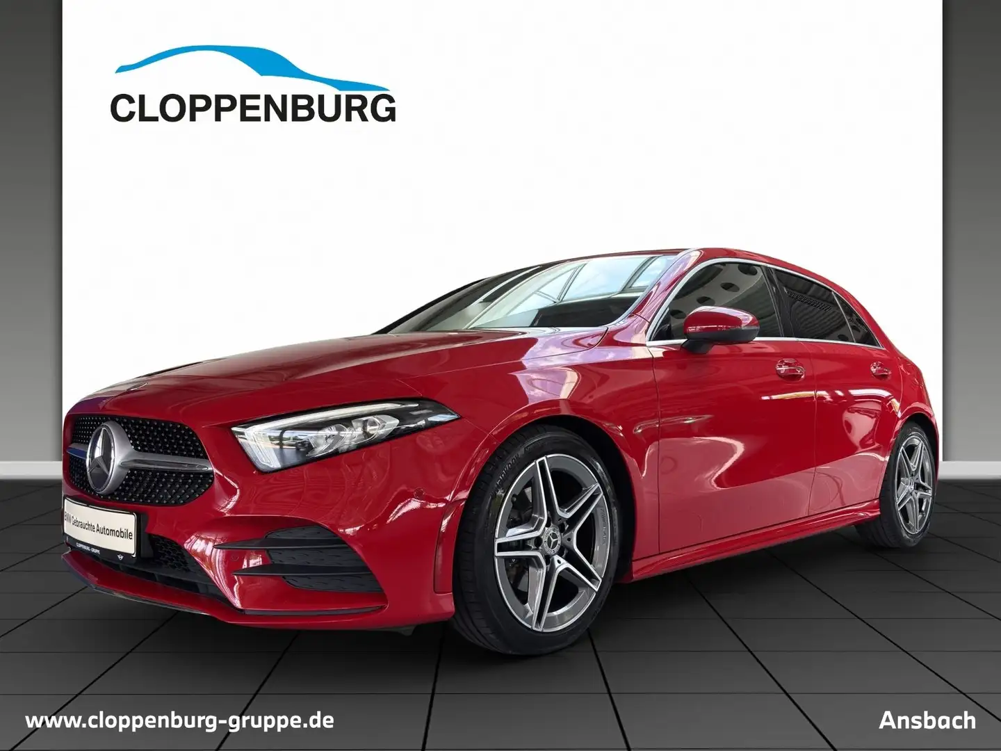 Mercedes-Benz A 200 7G-DCT AMG Line Sportpaket LED RFK Rot - 1