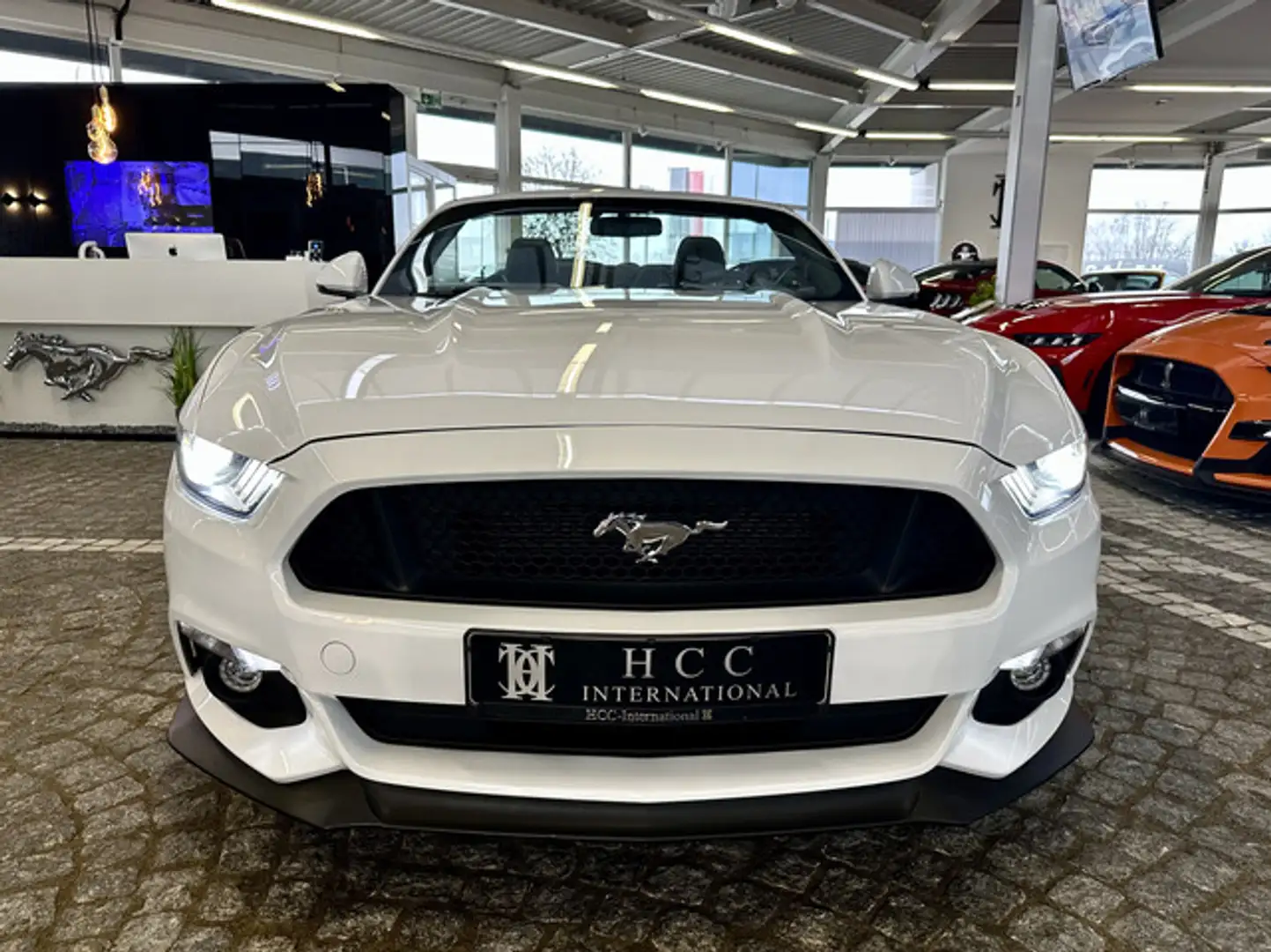 Ford Mustang GT 5.0 V8 Aut.1.Hd| UNFALLFREI |DE | COC Wit - 2